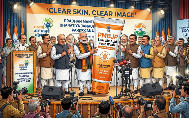 Clear Skin, Clear Image - PMBJP Face Wash