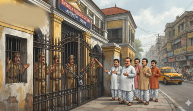 BJP workers lock Entally PS after clash between two factions